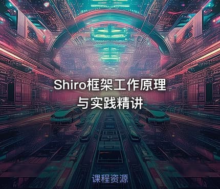 Shiro框架工作原理与实践精讲