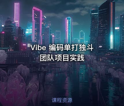 Vibe 编码单打独斗团队项目实践