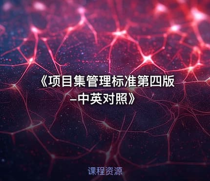 《项目集管理标准第四版-中英对照》