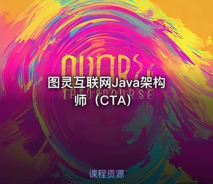 图灵互联网Java架构师（CTA）