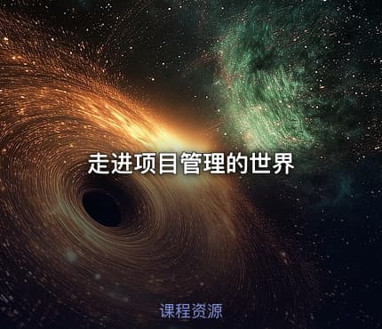 走进项目管理的世界