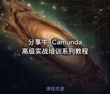 分享牛-Camunda高级实战培训系列教程