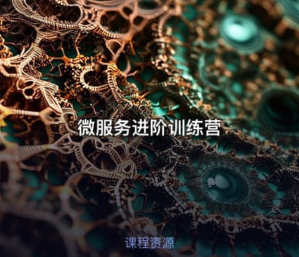 微服务进阶训练营