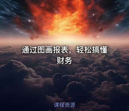 通过图画报表，轻松搞懂财务