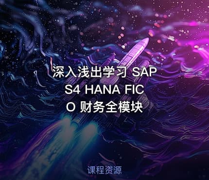 深入浅出学习 SAP S4 HANA FICO 财务全模块