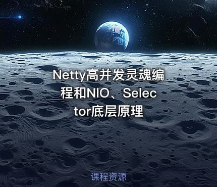 Netty高并发灵魂编程和NIO、Selector底层原理
