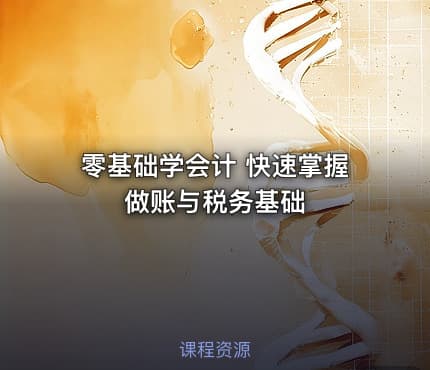 零基础学会计 快速掌握做账与税务基础