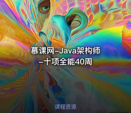 慕课网-Java架构师-十项全能40周