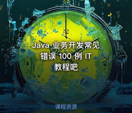 Java 业务开发常见错误 100 例 IT教程吧