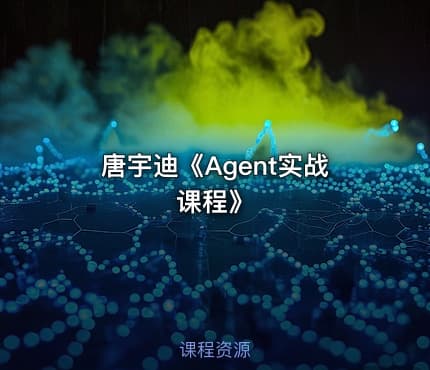 唐宇迪《Agent实战课程》