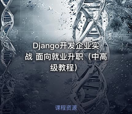 Django开发企业实战 面向就业升职（中高级教程）