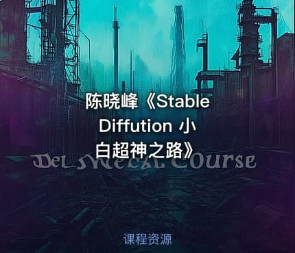 陈晓峰《Stable Diffution 小白超神之路》