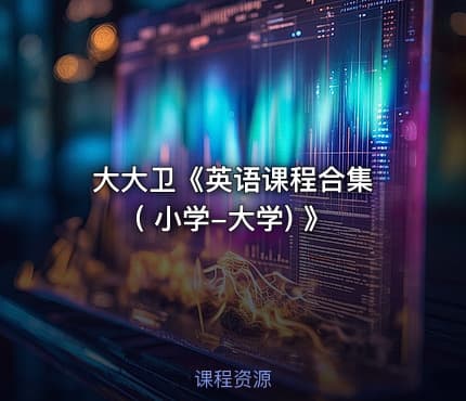 大大卫《英语课程合集 ( 小学-大学) 》