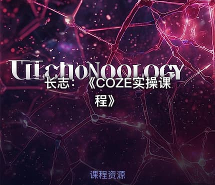 长志：《COZE实操课程》