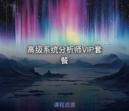 高级系统分析师VIP套餐