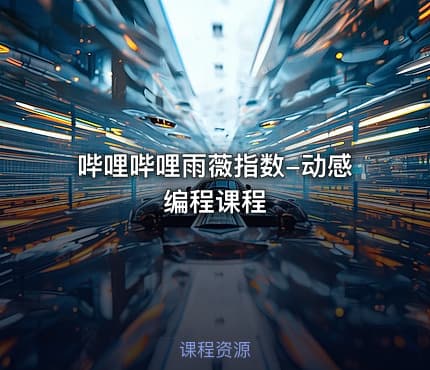 哔哩哔哩雨薇指数-动感编程课程