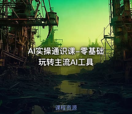 AI实操通识课-零基础玩转主流AI工具