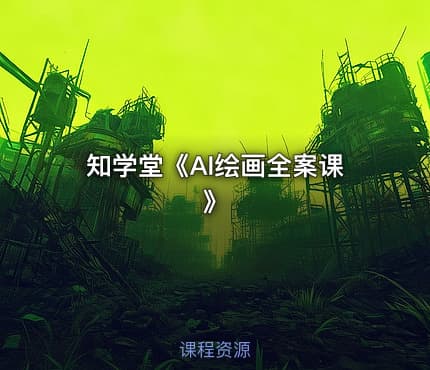 知学堂《AI绘画全案课》