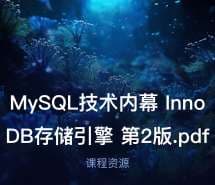 MySQL技术内幕  InnoDB存储引擎  第2版.pdf