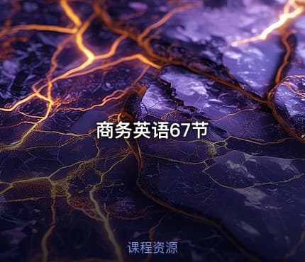 商务英语67节