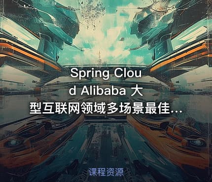 Spring Cloud Alibaba 大型互联网领域多场景最佳实践【完结】