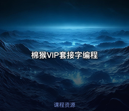 棉猴VIP套接字编程