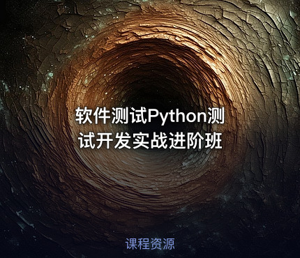 软件测试Python测试开发实战进阶班