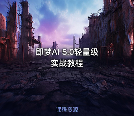 即梦AI 5.0轻量级实战教程 课程封面
