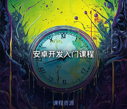 安卓开发入门课程