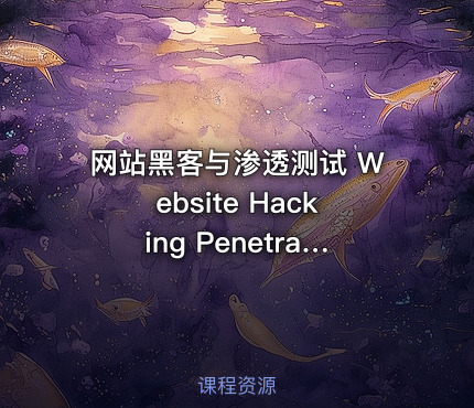网站黑客与渗透测试 Website Hacking Penetration Testing - IT网课学习吧