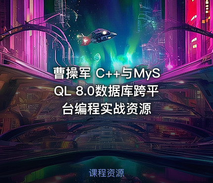曹操军 C++与MySQL 8.0数据库跨平台编程实战资源