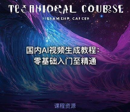 国内AI视频生成教程：零基础入门至精通