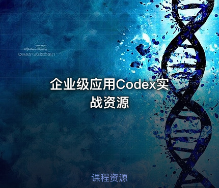 企业级应用Codex实战资源