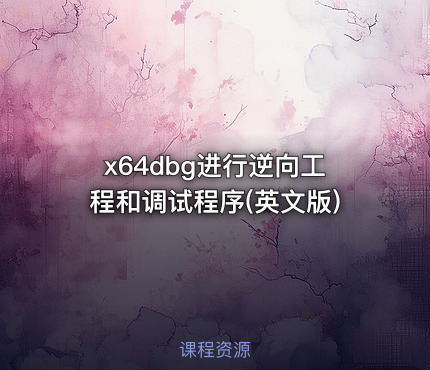 x64dbg进行逆向工程和调试程序(英文版)