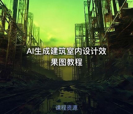 AI生成建筑室内设计效果图教程
