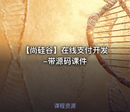 【尚硅谷】在线支付开发-带源码课件 课程封面