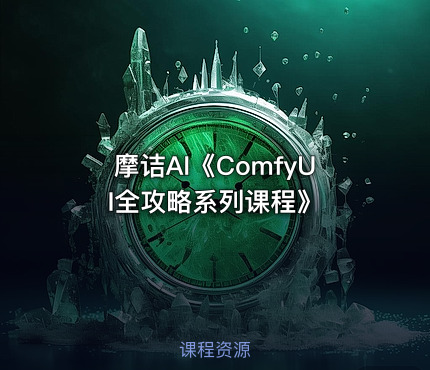 摩诘AI《ComfyUI全攻略系列课程》
