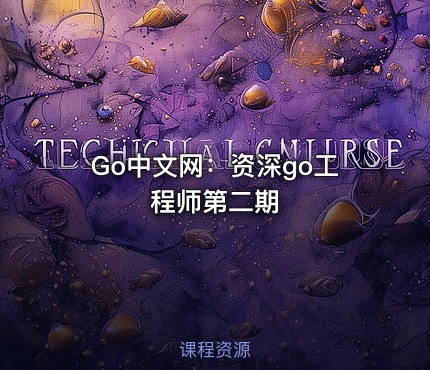 Go中文网：资深go工程师第二期