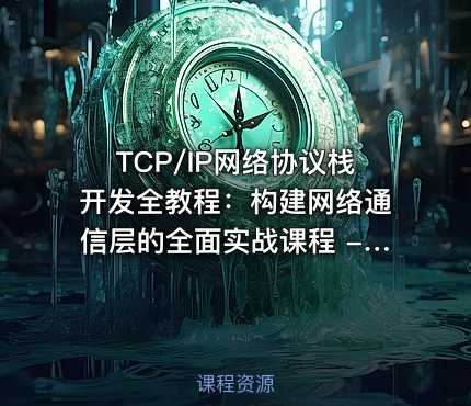 TCP/IP网络协议栈开发全教程：构建网络通信层的全面实战课程 - TCP/IP协议栈完整手册